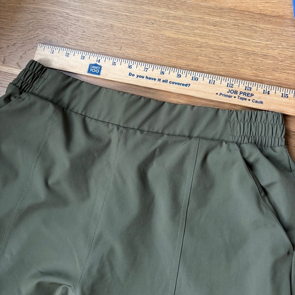 Fabletics downtown wide leg pants olive green - Picture 4 of 6